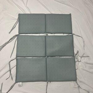 Set of Blue Baby Cushions